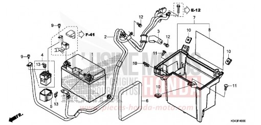 BATTERY NSS300AD de 2013