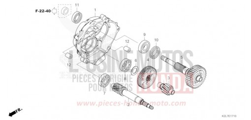 TRANSMISSION ADV350AP de 2023