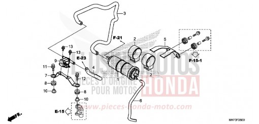 CANISTER CBR1000RAH de 2017