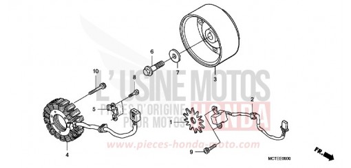 GENERATOR FJS400D7 de 2007