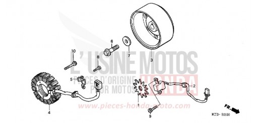 GENERATOR FJS600A4 de 2004