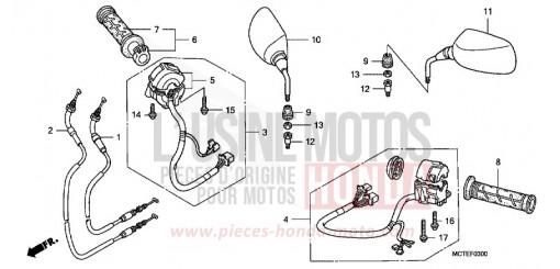 INTERRUTTORE/CAVO FJS600D6 di 2006