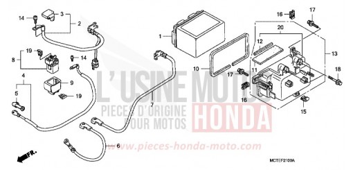 BATTERIA FJS600D7 di 2007