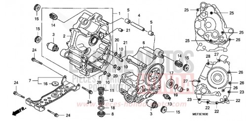 CRANKCASE FJS400D9 de 2009