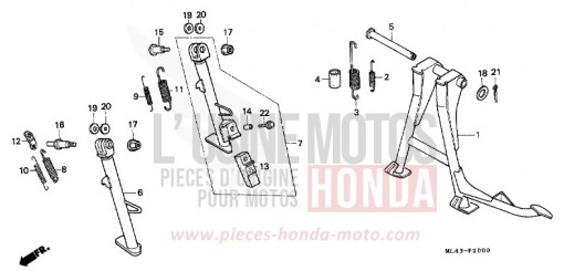 STAND CB450SG de 1986