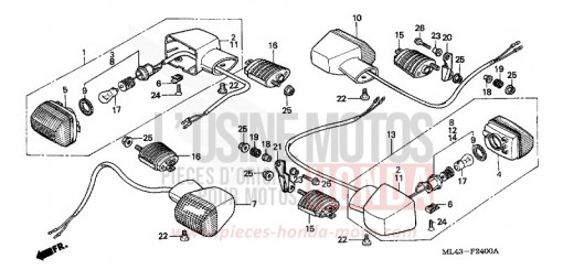FRECCIA CB450SJ di 1988