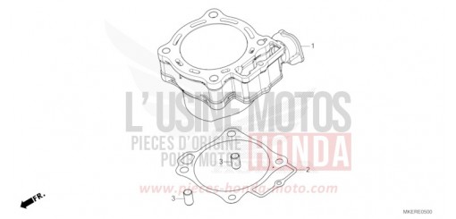 CYLINDER CRF450RS de 2025