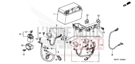 BATTERIA CBF5006 di 2006
