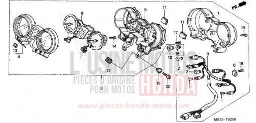 METER CBF500A4 de 2004