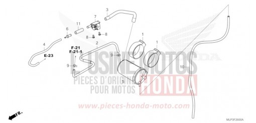 CANISTER/STAY CL500AS de 2025