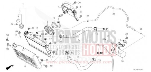 RADIATOR CL500AS de 2025