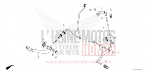 PEDALE CMX500A2S di 2025