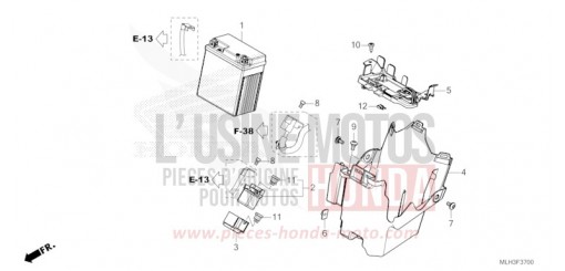 BATTERY CMX500A2S de 2025