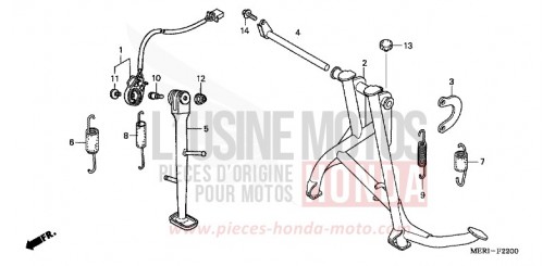 CAVALLETTO CBF600N4 di 2004