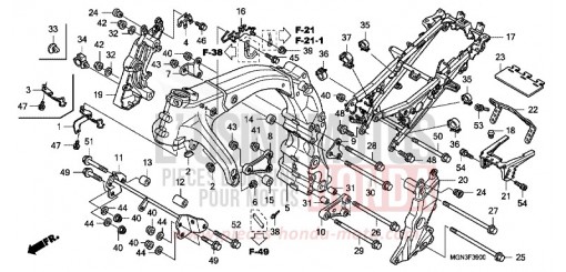 TELAIO CBF600NA di 2010