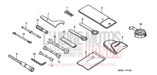TOOLS CBF600S4 de 2004