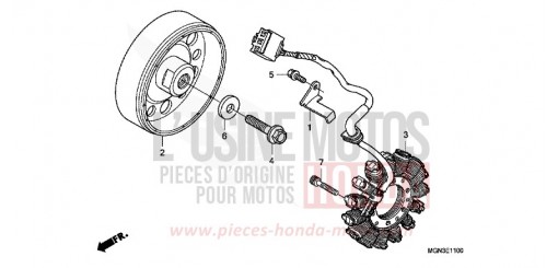 GENERATOR CBF600SA de 2010