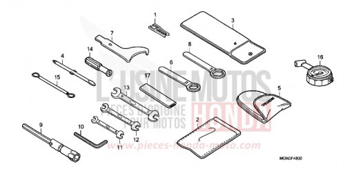 TOOLS CBF600SA de 2010