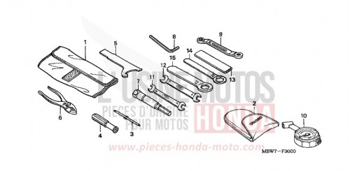 TOOLS CBR600F6 de 2006