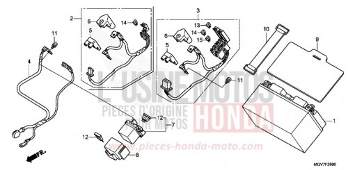 BATTERY CBR600FB de 2011
