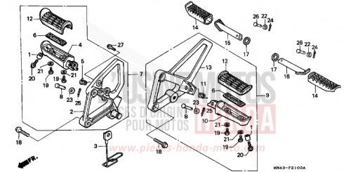 STEP CBR600FK de 1989