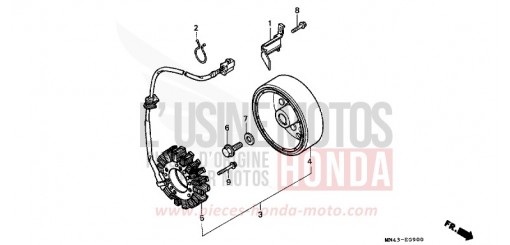 GENERATORE CBR600FK di 1989