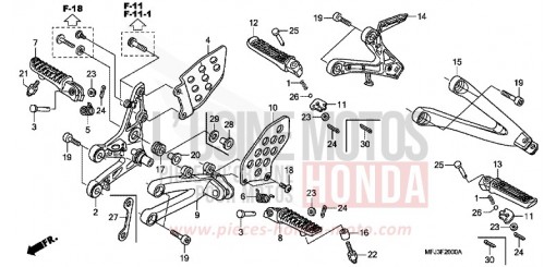 STEP CBR600RAA de 2010
