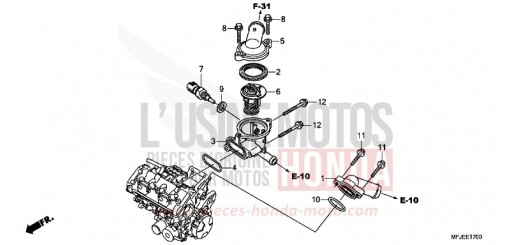 TERMOSTATO CBR600RAC di 2012