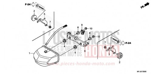 TAILLIGHT CBR600RAC de 2012