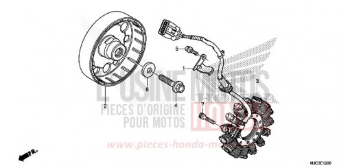 GENERATOR CBR600RAD de 2013