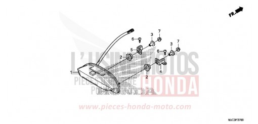 TAILLIGHT CBR600RAD de 2013