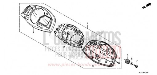 METER CBR600RAD de 2013