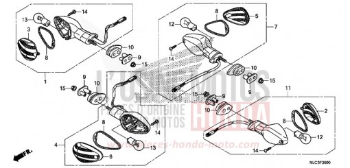 FRECCIA CBR600RAD di 2013