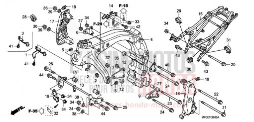 TELAIO CB600FA7 di 2007