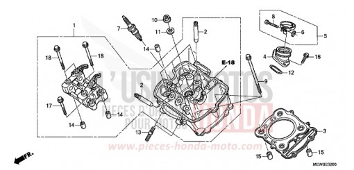 METER CB600FA8 de 2008