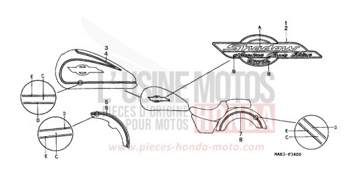 STRIPE/MARK VT1100C2X de 1999