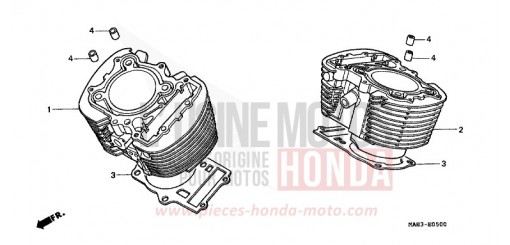 CYLINDER VT1100C2X de 1999