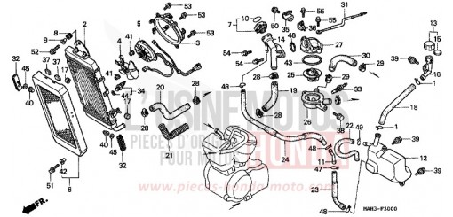 RADIATOR VT1100C2X de 1999