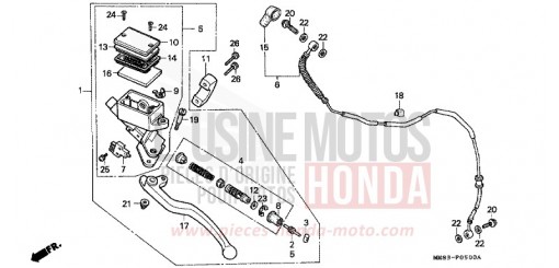 CLUTCH VT1100CJ de 1988