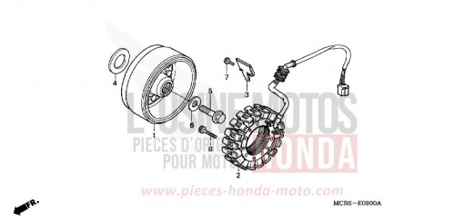 GENERATOR XL650V2 de 2002