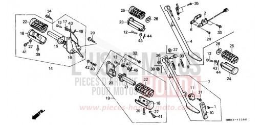 PEDANA/CAVALLETTO VT1100CR di 1994