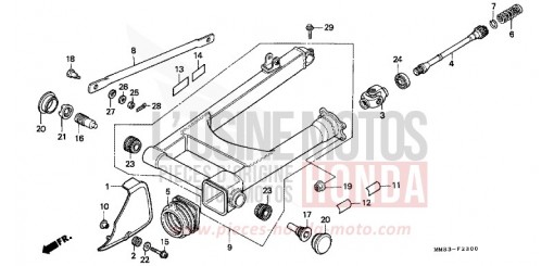 SWINGARM VT1100CR de 1994