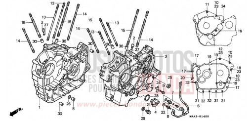 CRANKCASE VT1100CS de 1995