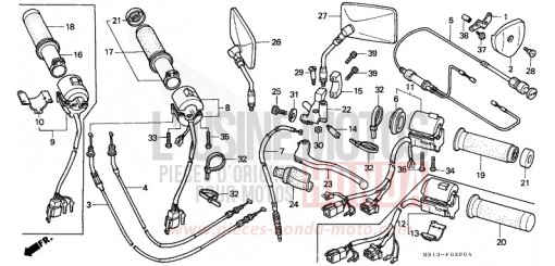 SWITCH/CABLE VT600CK de 1989