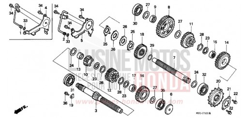 TRANSMISSION VT600CN de 1992