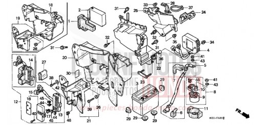 BATTERY VT600CP de 1993