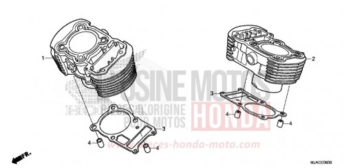 CYLINDER VT750C2SE de 2014