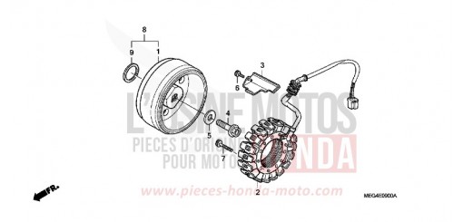 GENERATOR VT750C7 de 2007