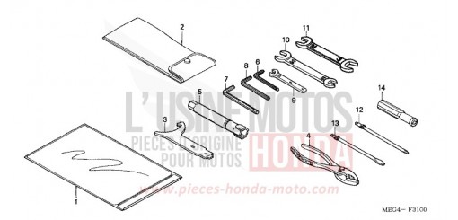 TOOLS VT750CA7 de 2007