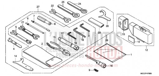 TOOLS VT750CSC de 2012